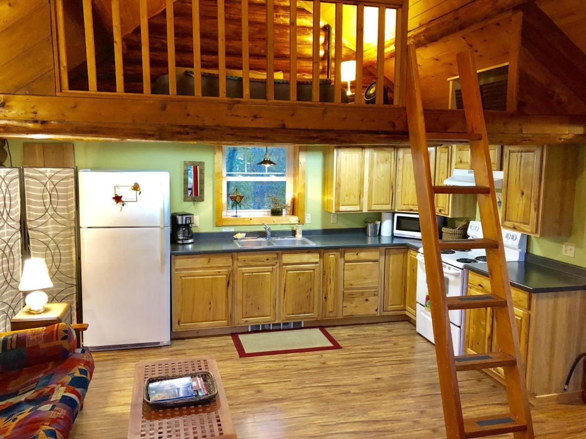 Morning Star Log Cabin Nelson Exterior foto