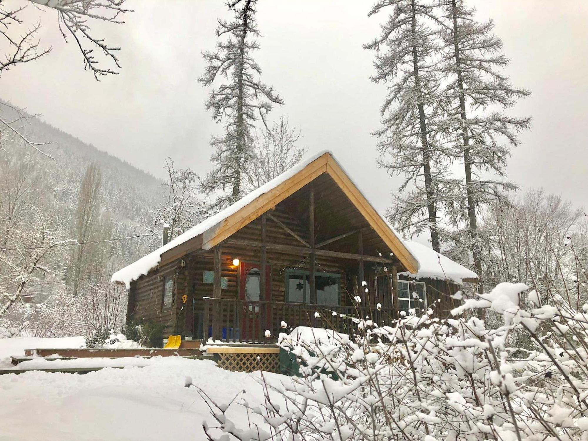 Morning Star Log Cabin Nelson Exterior foto